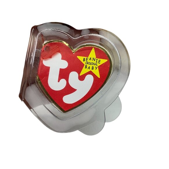 Ty Beanie Baby Tracker Basset Hound Dog Plush 1998 Brown White Stuffed Animal 8" - Picture 6 of 12